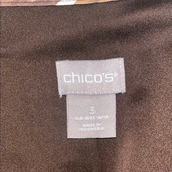 Chico’s NWOT Size 3 Tropical-Print Tulip-Sleeve Kimono Colorful Floral Blazer - Picture 12 of 13